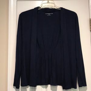 Croft & Barrow navy cardigan